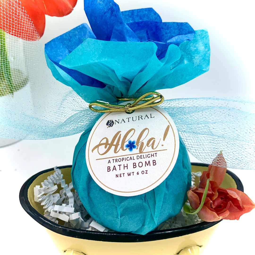 B.NATURAL - Bath Bomb| Aloha