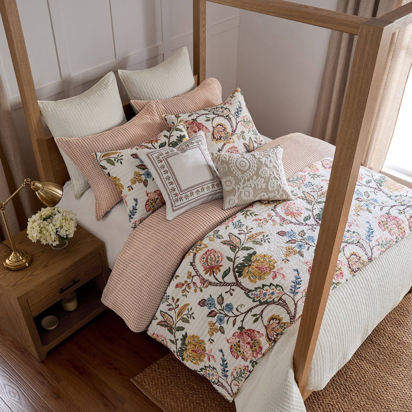 Levtex Home - Maileen Quilt Set: Multi / Full/Queen