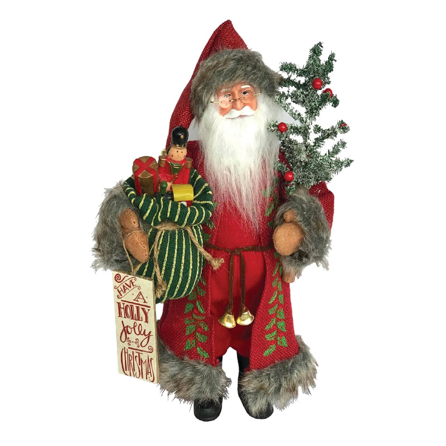 Santa’s Workshop Inc. - 15" Holly Jolly Claus