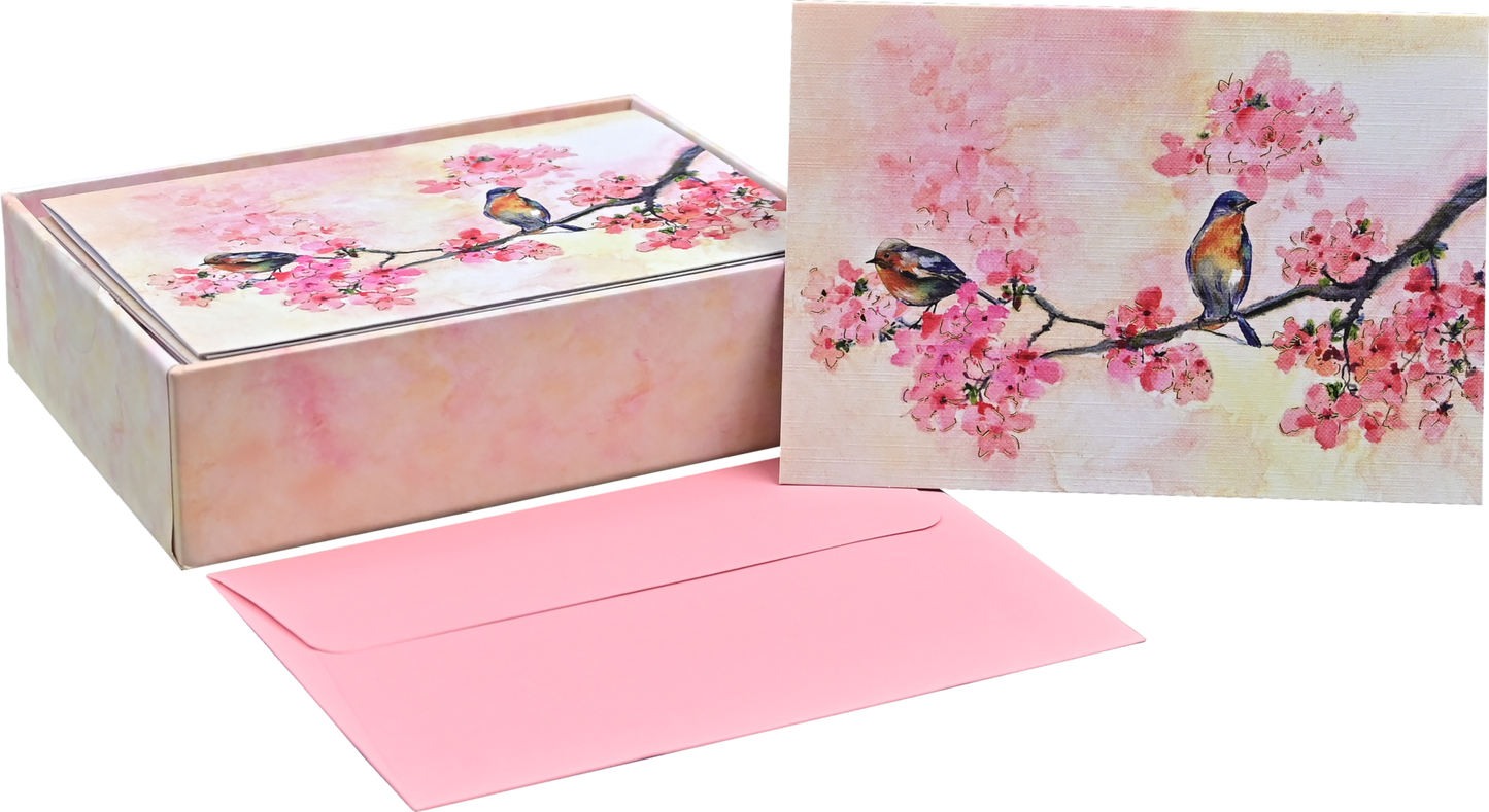 Peter Pauper Press - Cherry Blossoms in Spring Note Cards