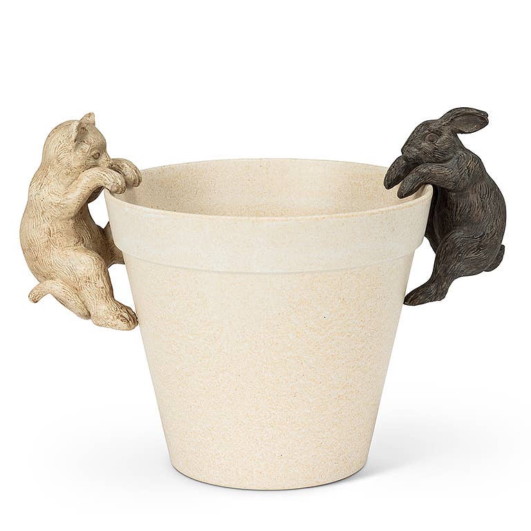 Abbott - Hanging Rabbit-Brn-3.5"H-2244