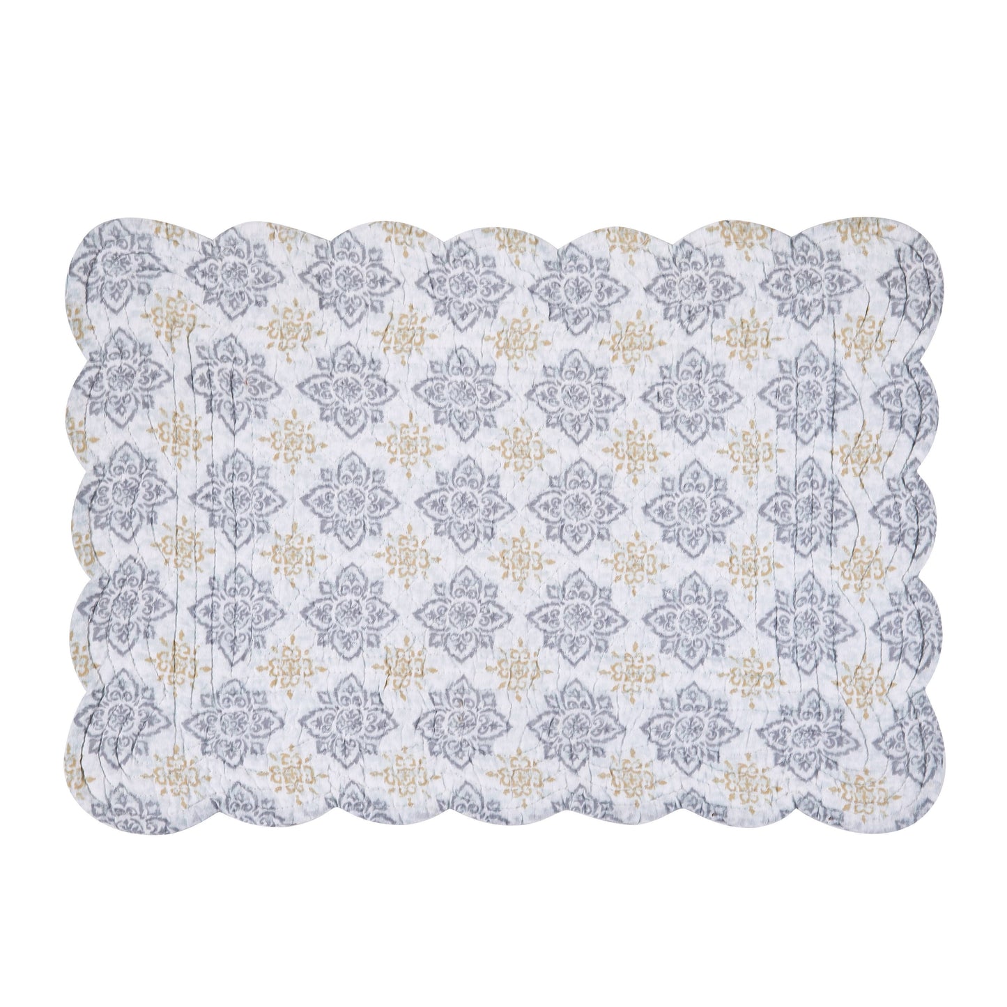 C&F Home - Coastal Harlen Blue Mosaic Placemat