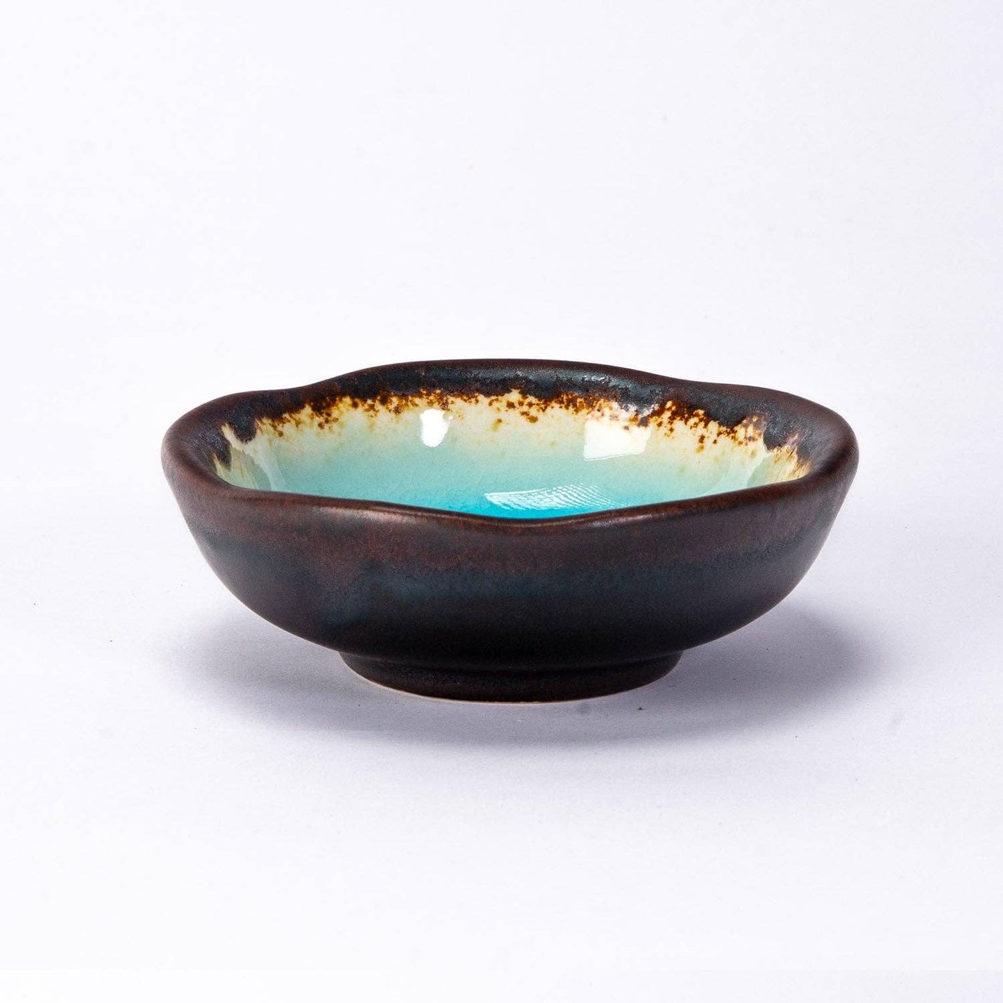 Urban Tokyo - Aozora Kannyu 3.25"Dia x 1.25"H Round Porcelain Sauce Dish (12/144)