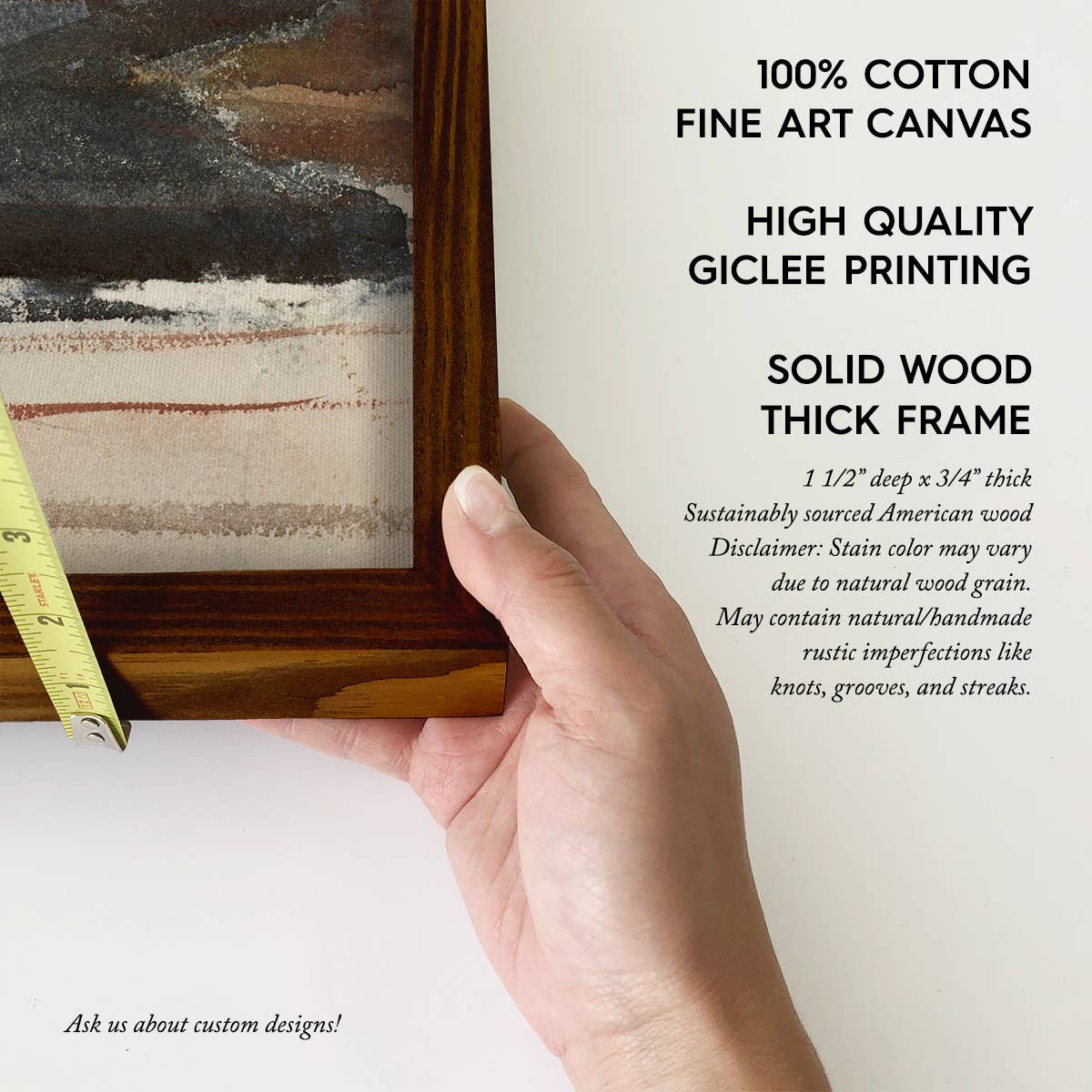 Hangout Home - Hunting Dogs on a Boat - Dog canvas Wall Art - Wood Framed: 24x36" Extra Large Canvas Art with Thick Wood Frame