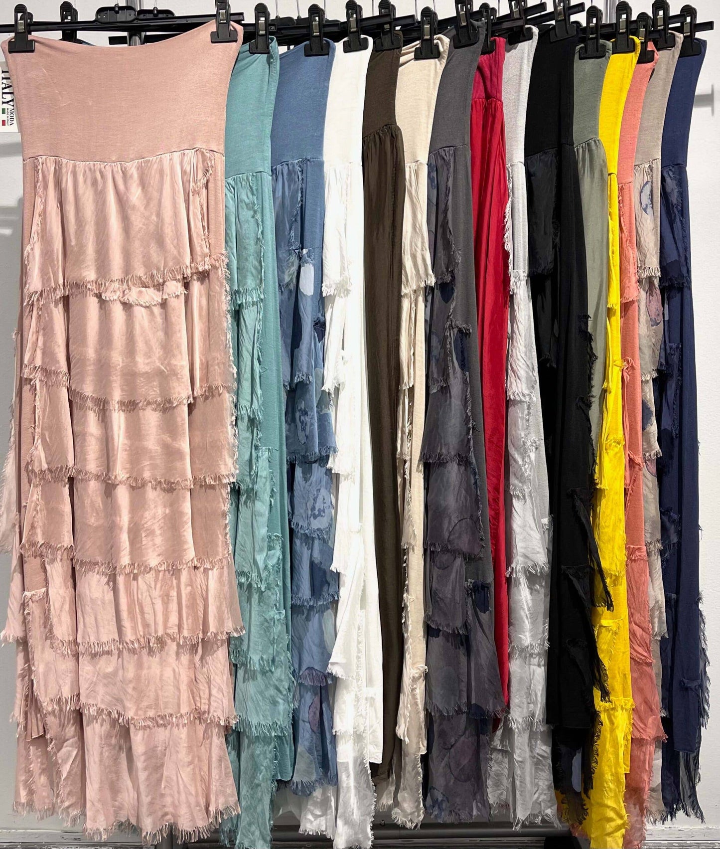 Dance in Paris - Silk Tear Solid Skirt: Teal / One Size