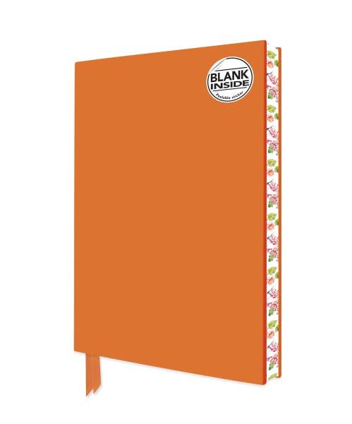 Texas Bookman - Artisan Orange Blank Journal
