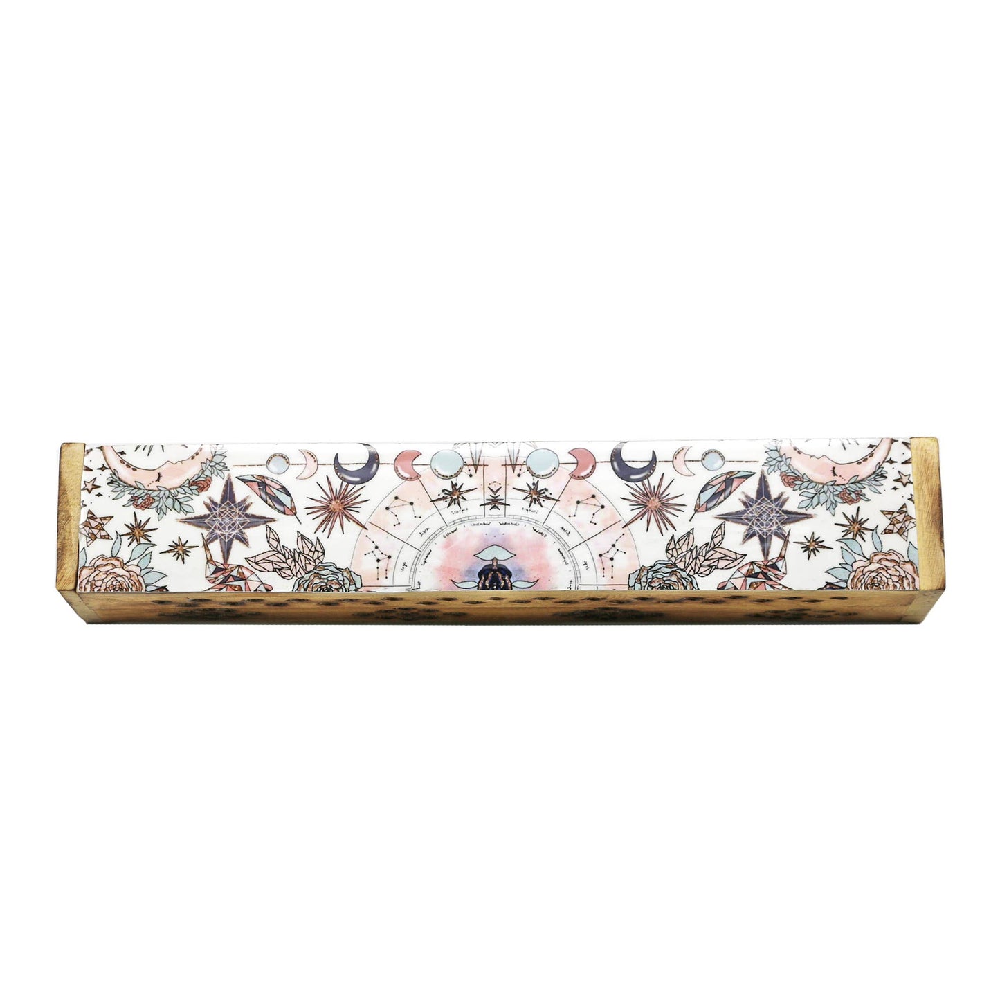 DESIGNS BY DEEKAY INC - Celestial Pink Wooden Coffin Box