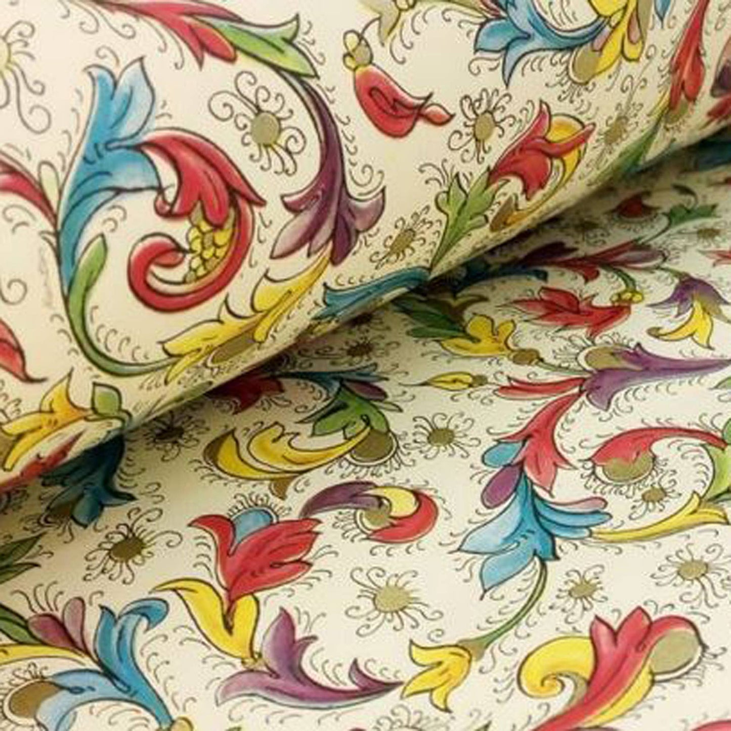 San Lorenzo Design - Florentine Wrapping Paper, Large Sheets 27.5 x 39 in.: Allegro