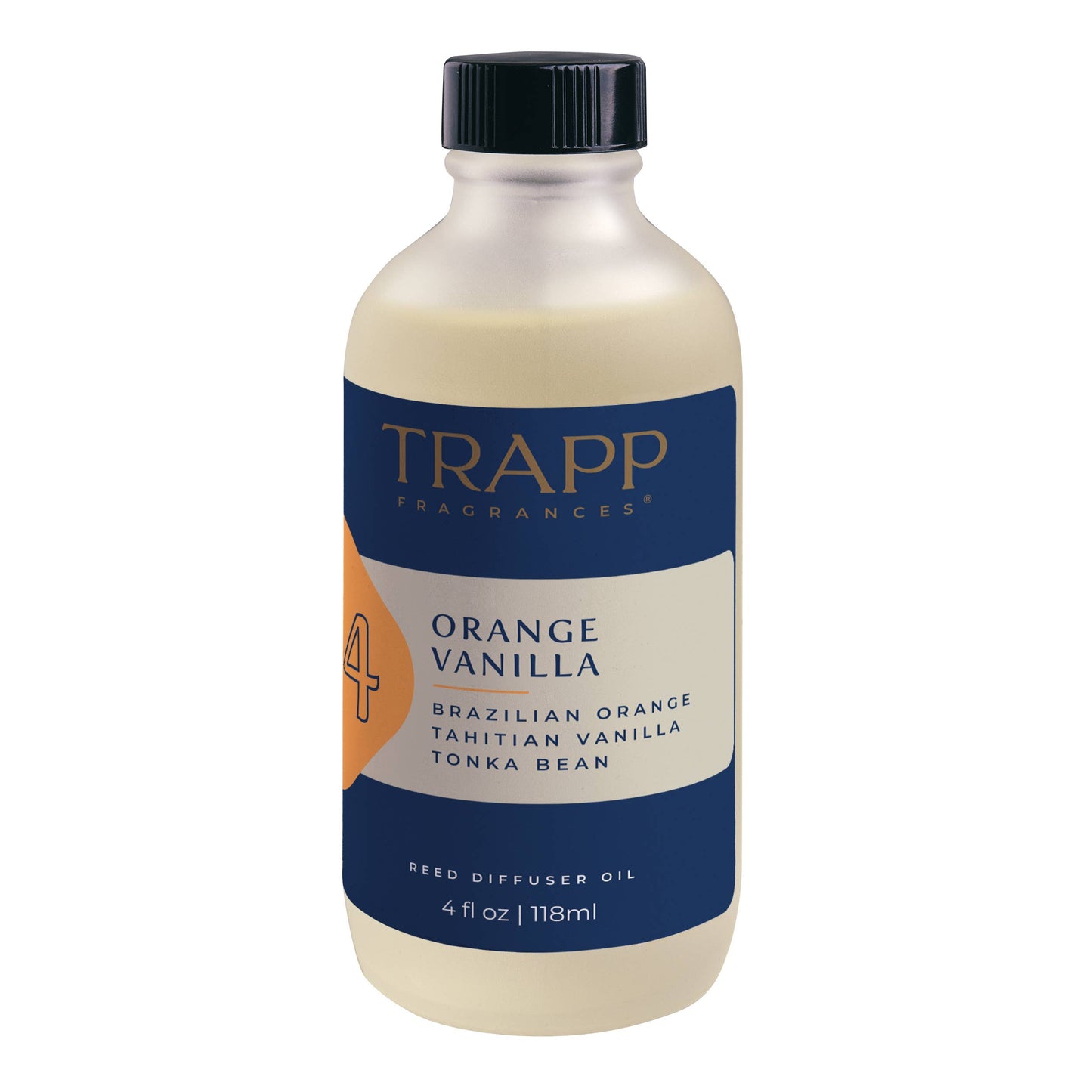 Trapp Fragrances - No. 04 Orange Vanilla 4 oz. Reed Diffuser Refill