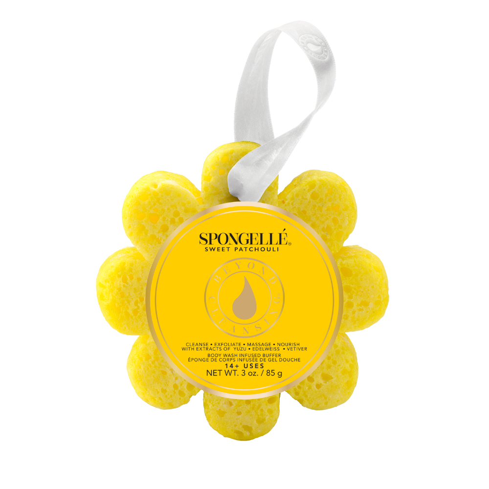 Spongellé | Summer Gifts | Father's Day - Sweet Patchouli Wild Flower | Soap Sponge | Self-Care
