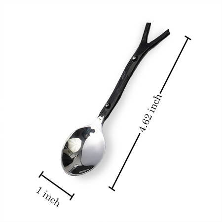 India Handicrafts Inc - 4.5" Petite Steel Spoon