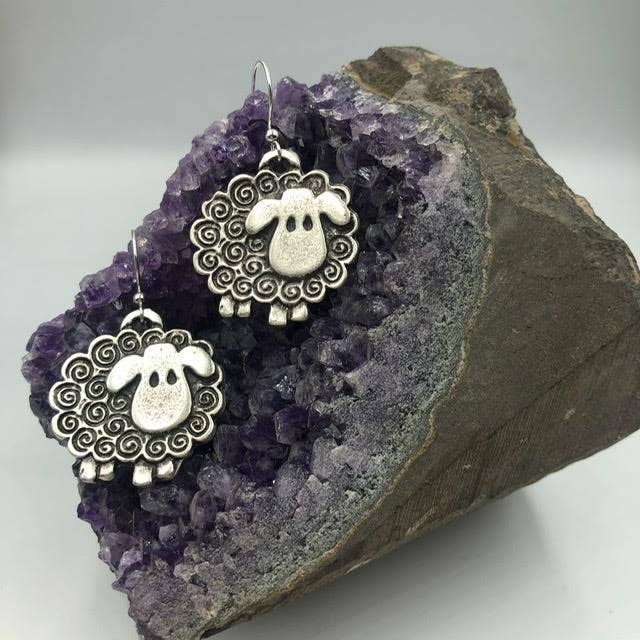 Volare - Whimsical Lamb Earrings