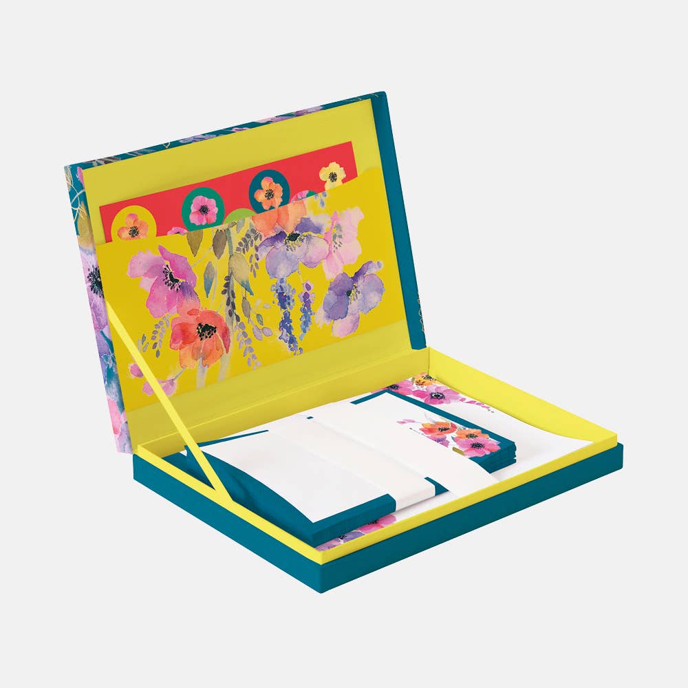 The Gifted Stationery Company - Writing Set - Anemones