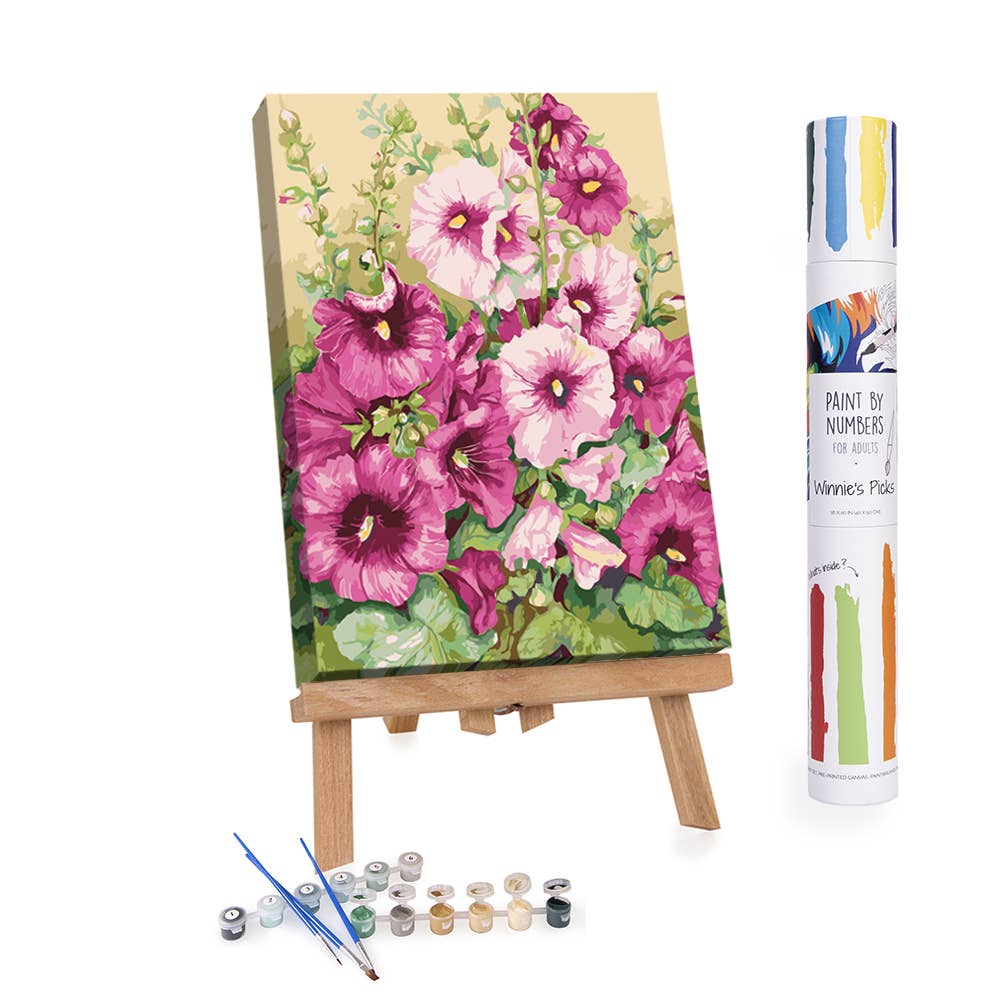Winnie's Picks - Summer Flowers for Christmas 2024 Gift - Paint by Numbers: 20x15in