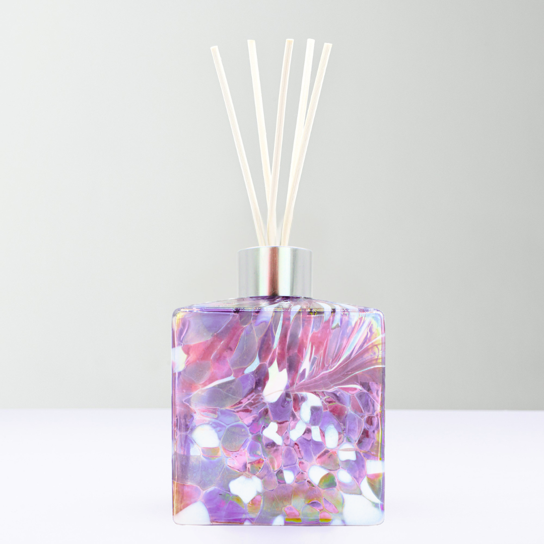 Sienna Glass - Reed Diffuser - Square - Violet