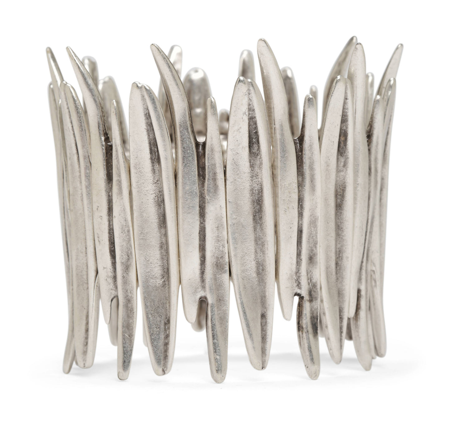 Chanour - Handmade Fire Pewter Bracelet - 2549