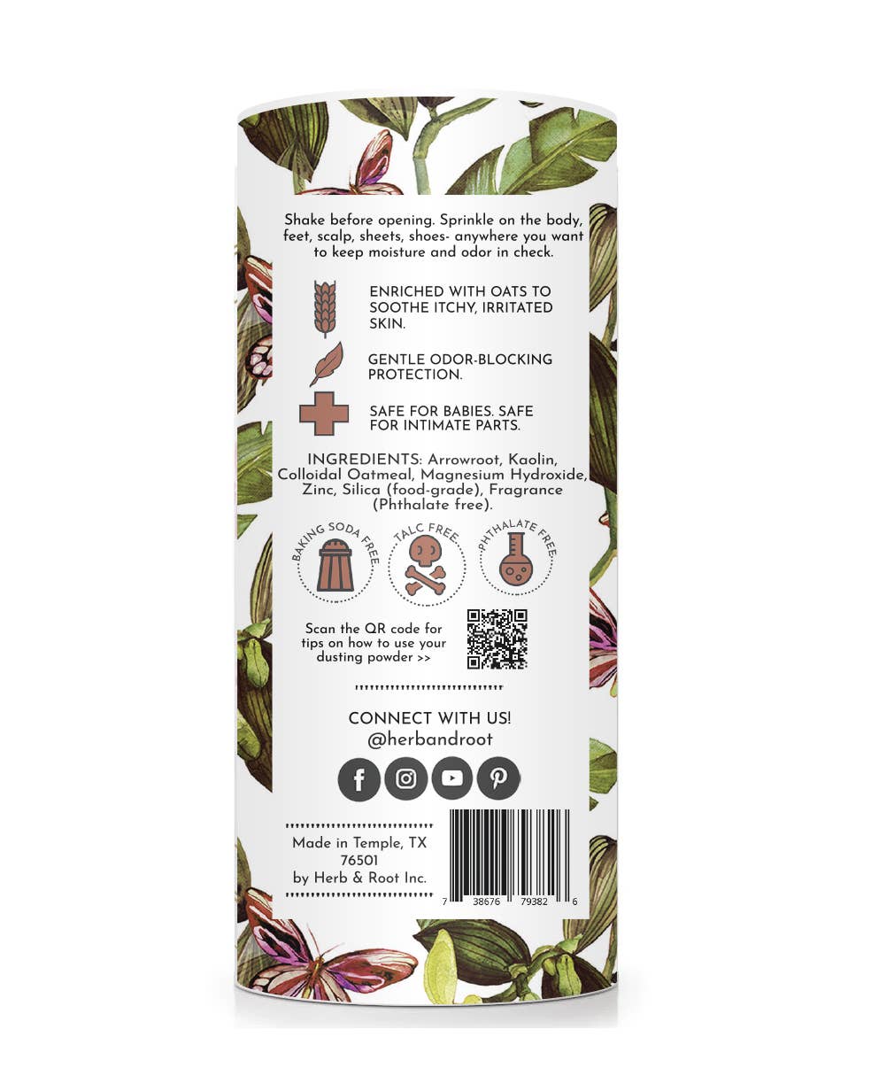 Herb & Root - Vanilla Dusting Powder- Oprah's Favorite Things
