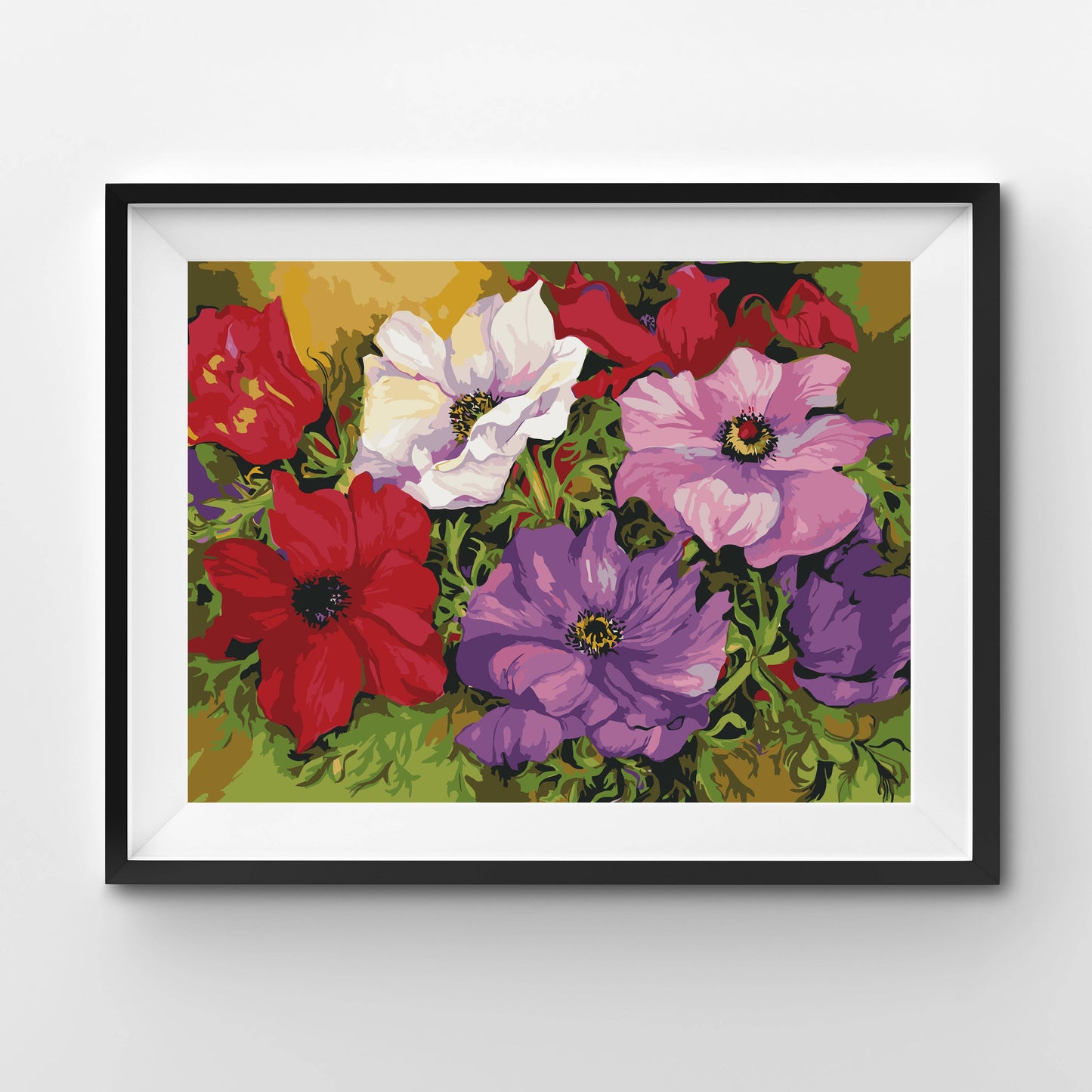 Winnie's Picks - Anemones - Flowers eco-friendly craft kit - Christmas 2024 Gift