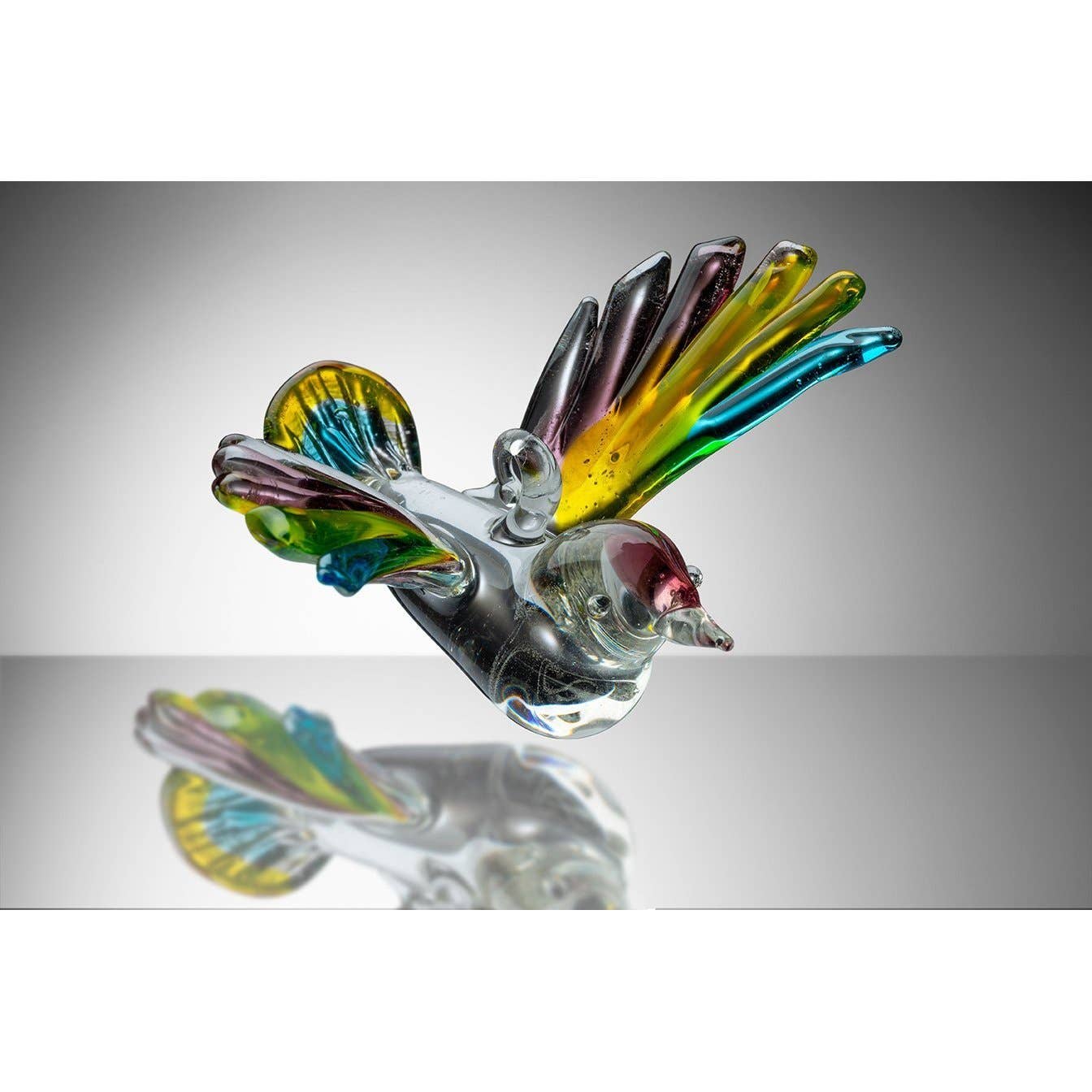 Small Bird – Blue, Yellow and Purple