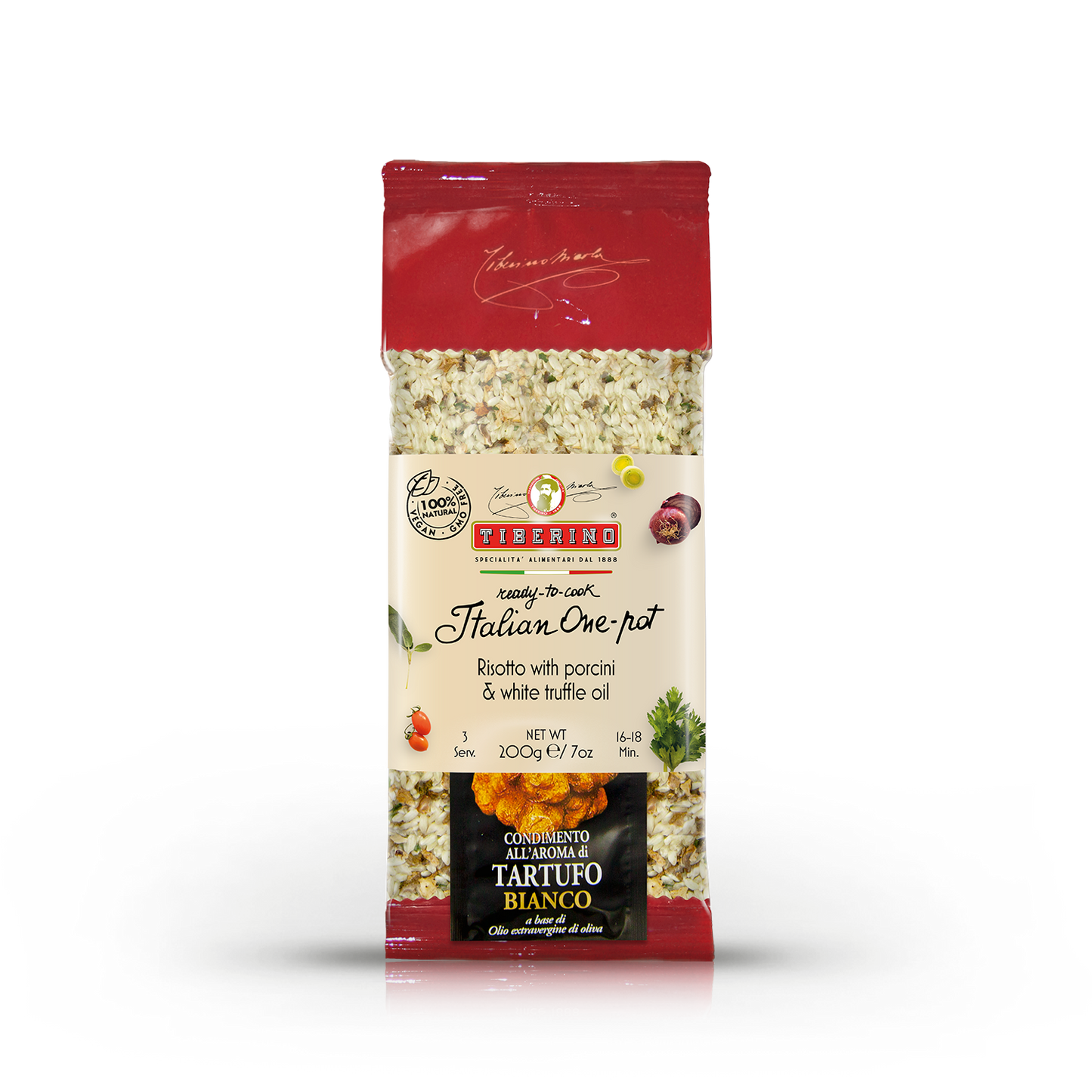 Tiberino - Risotto with Porcin and White Truffle Oil