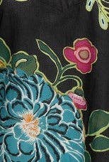 KikiSol - Black Kailua KikiSol Boyfriend Shirt: XL