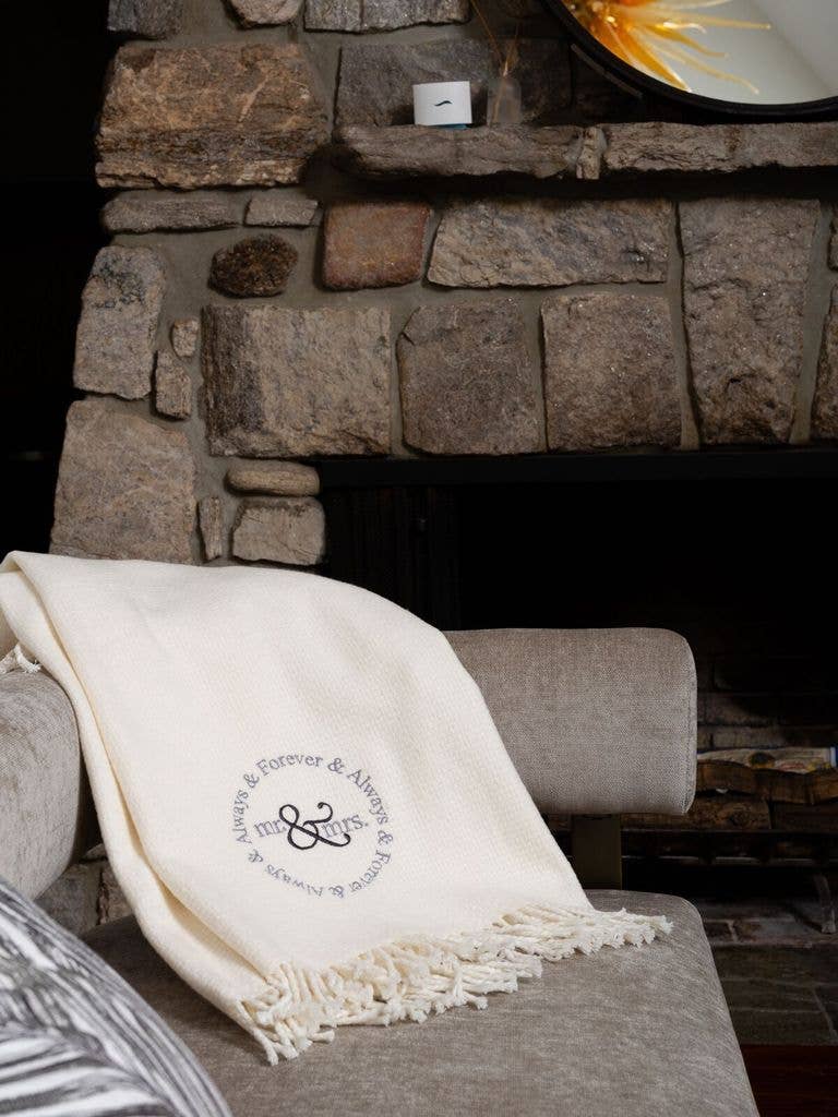 A Soft Idea - 321 - Grain of Rice Throw: Taupe