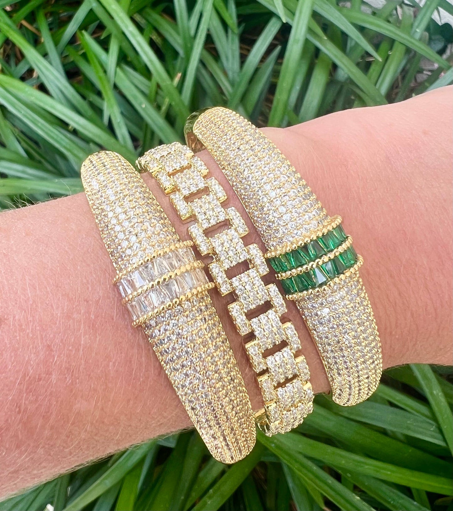 Gemelli - Elle Cuff: Clear