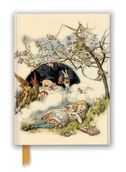 Texas Bookman - British Library: Alice Asleep From Alice's Adventure Journal