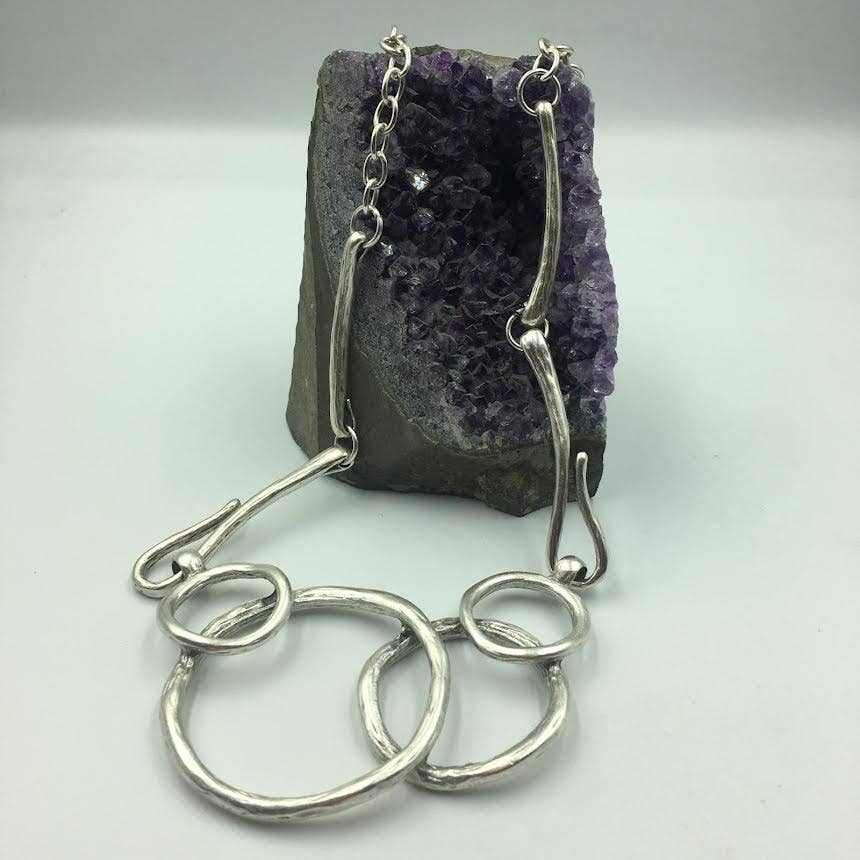 Volare - Circular, Orbit Fusion Necklace