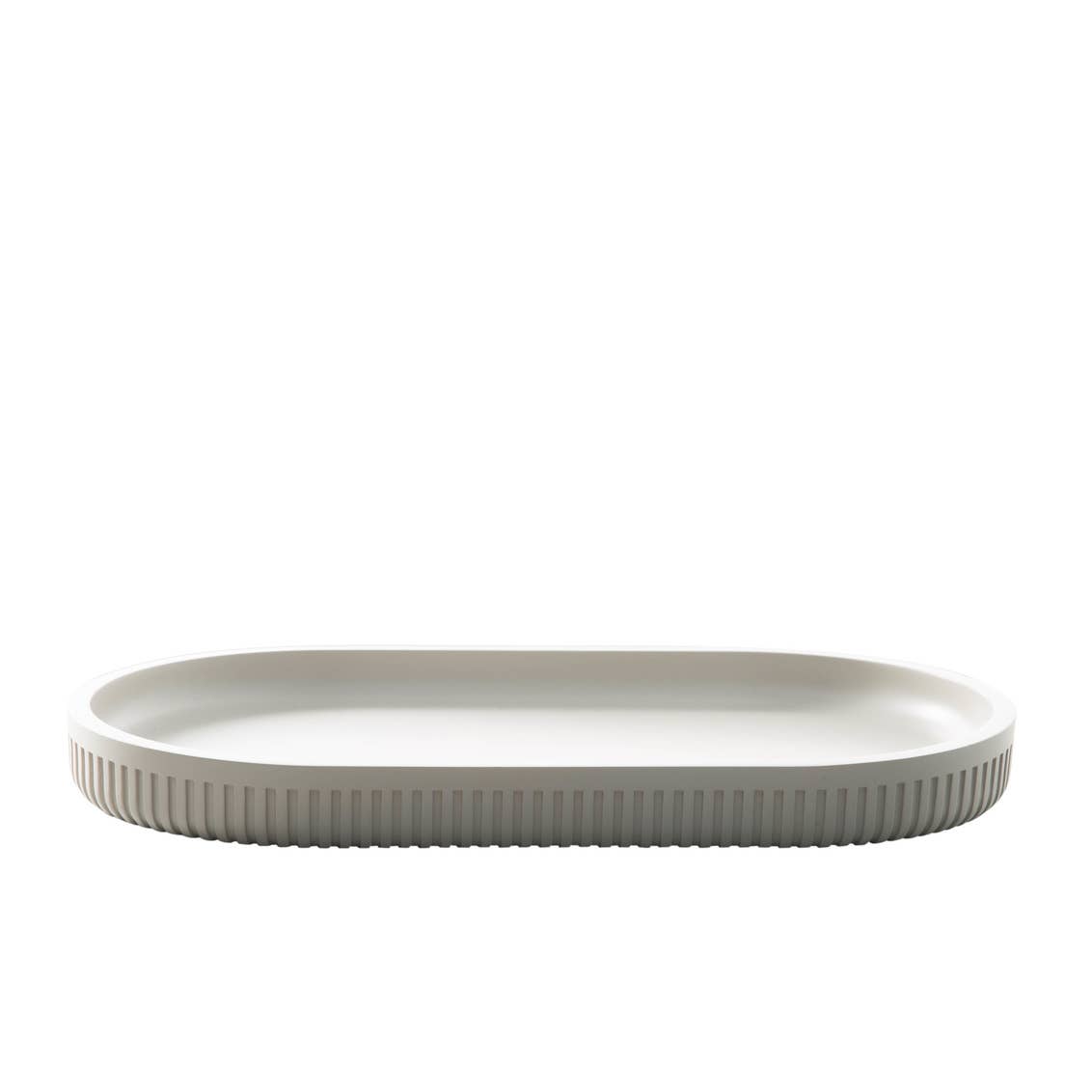 Moda at Home Enterprises, Ltd - Corbett Tray Resin: White (2-6-12)