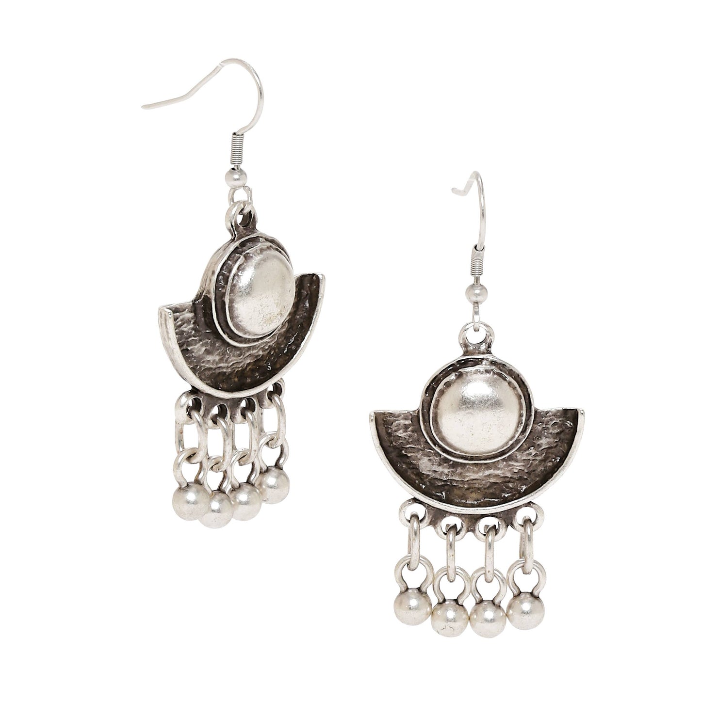 Chanour - Handmade Pewter Earrings - 5011