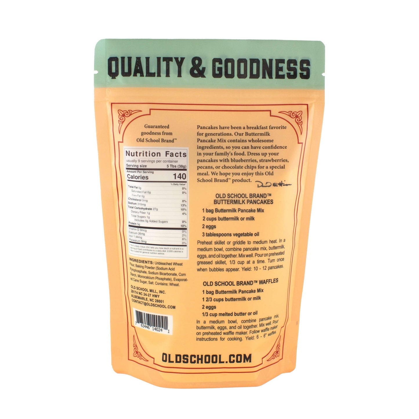 Old School Brand™ - Buttermilk Pancake Mix
