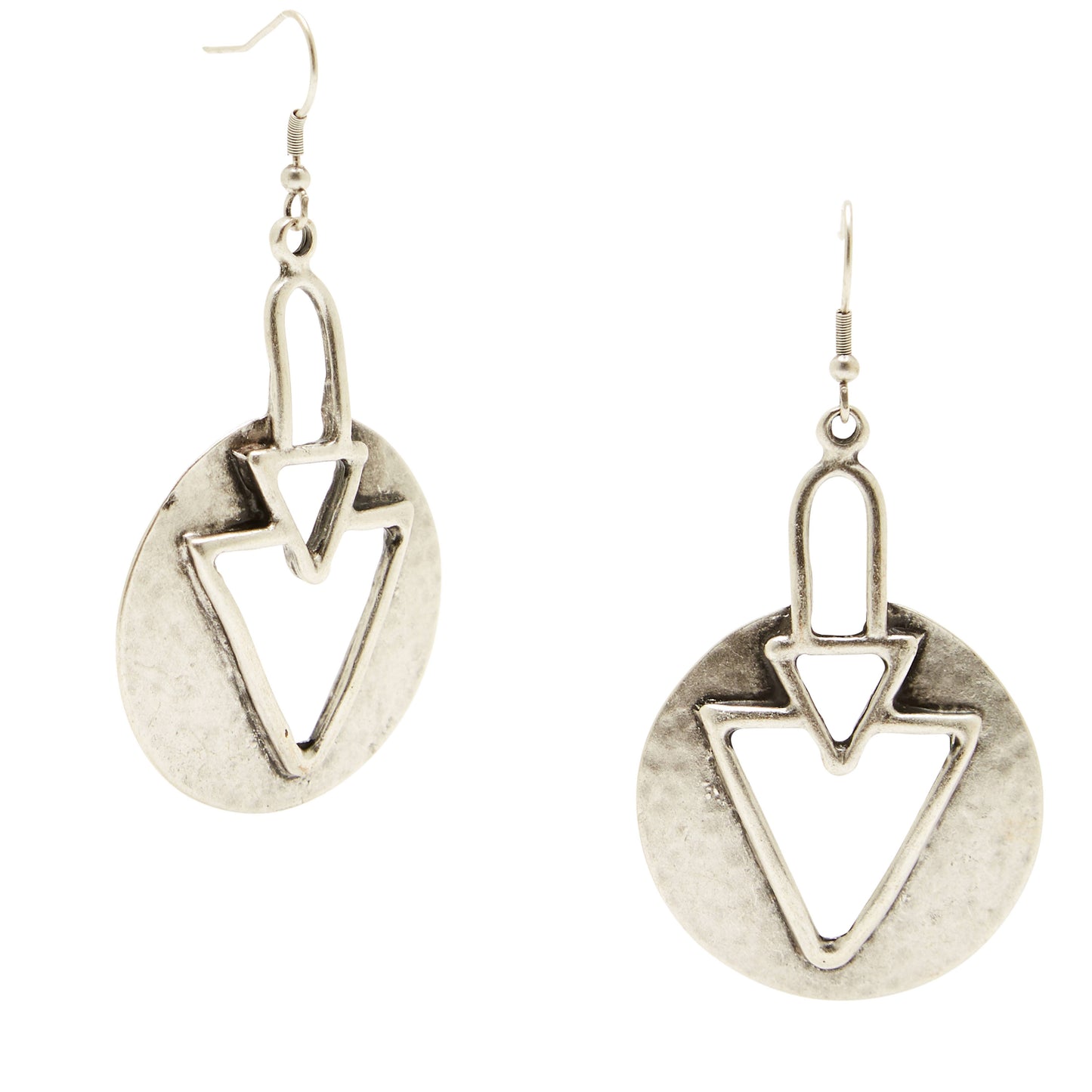 Chanour - Handmade Pewter Earrings - KU155