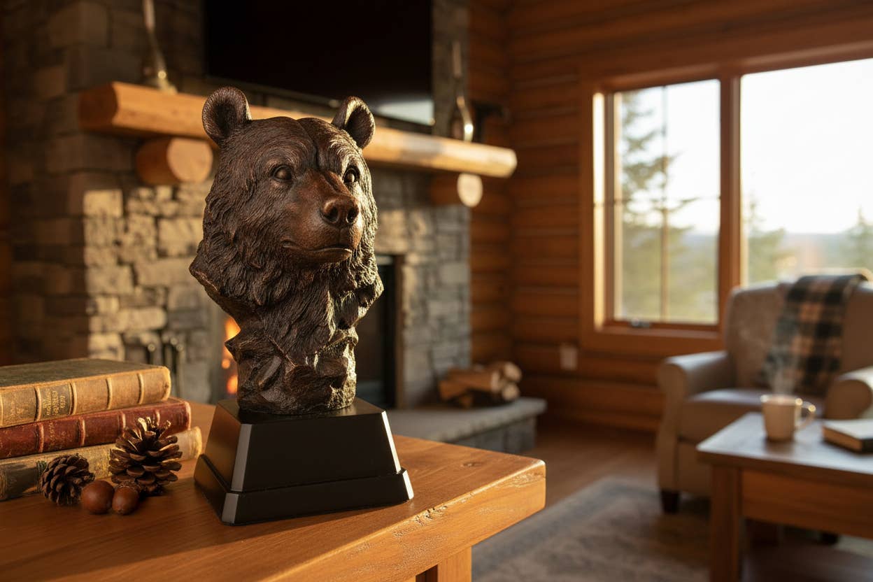De Leon Collections - BEAR BUST TABLETOP