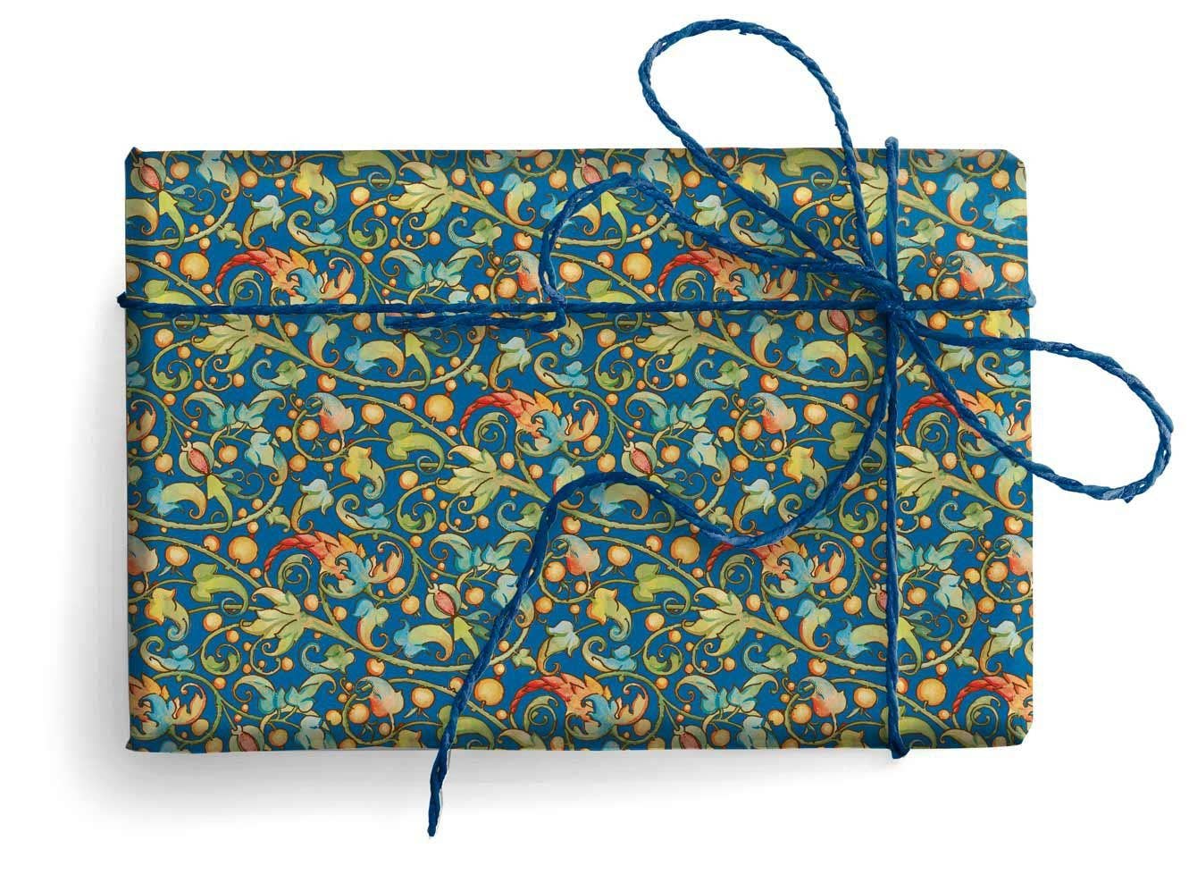 San Lorenzo Design - Florentine Wrapping Paper, Large Sheets 27.5 x 39 in.: Allegro