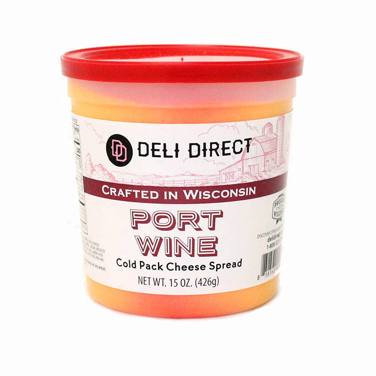 Merchandise Unlimited - Wisconsin Cold Cheese Spread 15oz: Horseradish