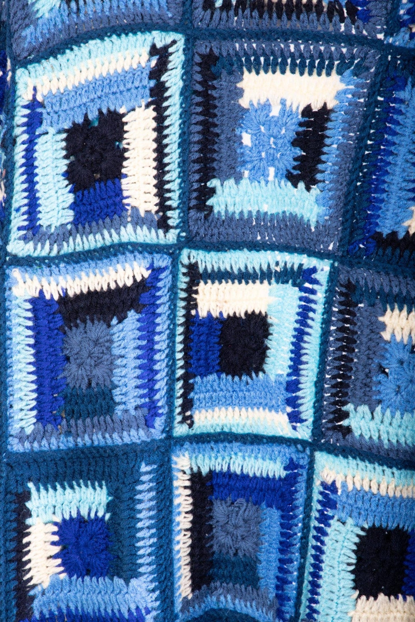 SAACHI - Marrakesh Crochet Short Jacket: Blue Combo