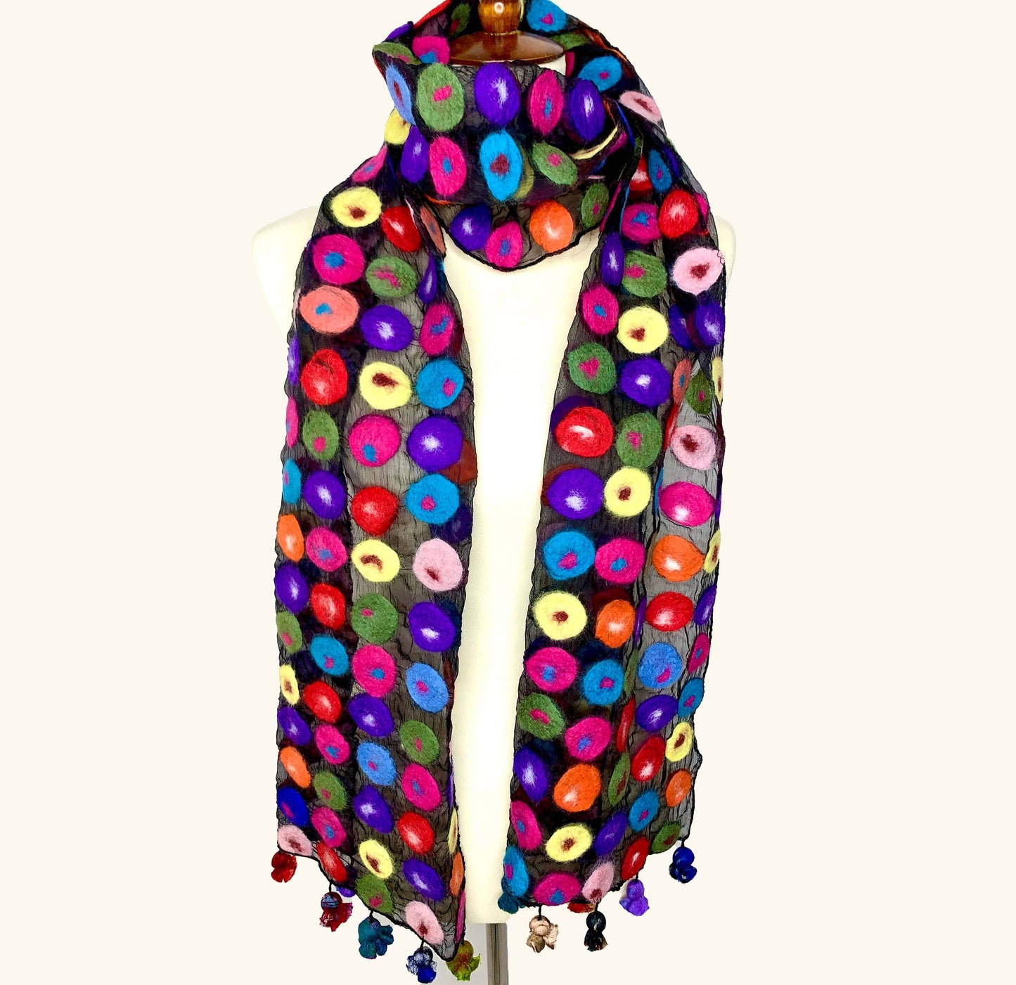 Polka Dot Scarf