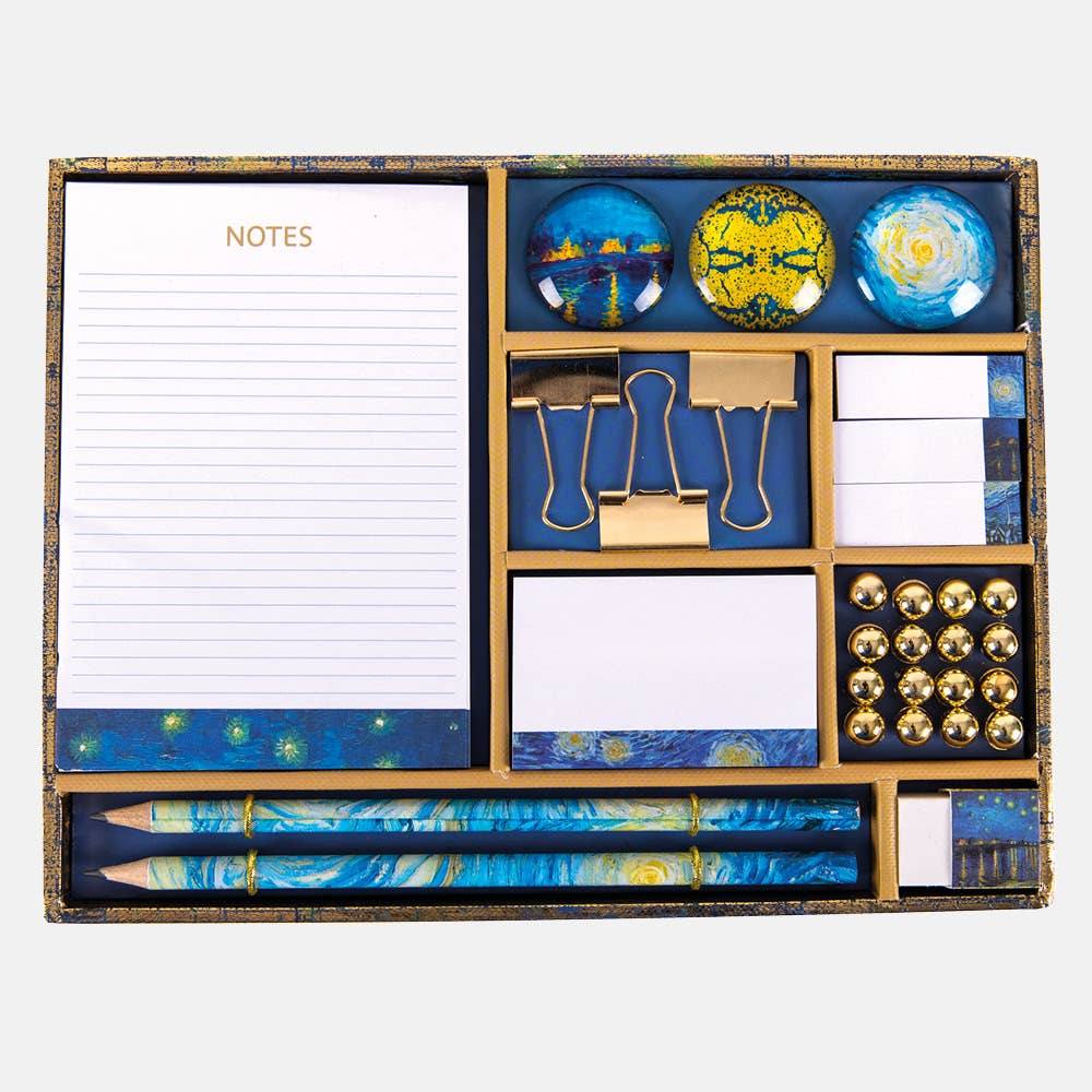 The Gifted Stationery Company - Stationery Set - Van Gogh - Starry Night