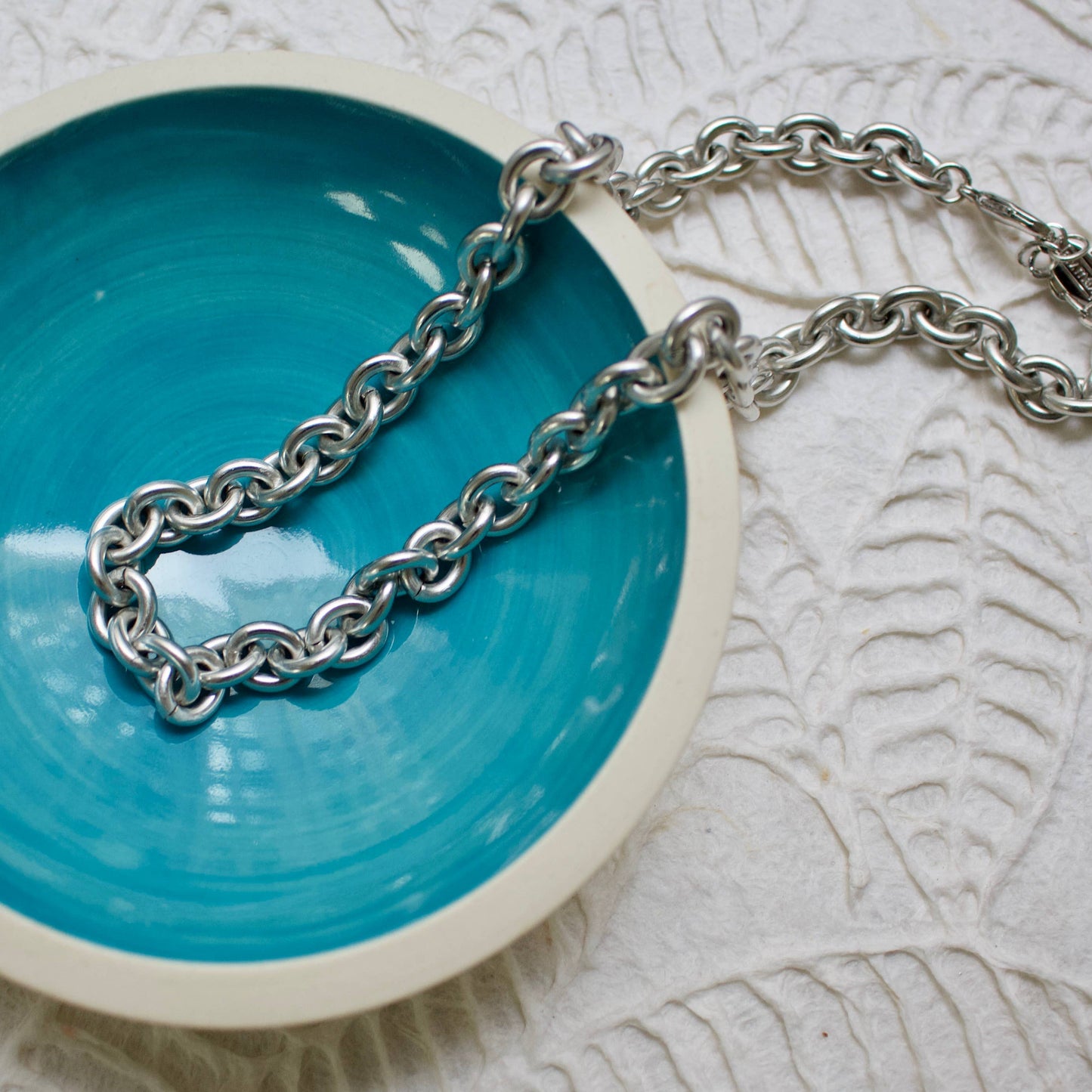 a.v. max - Lux Baroque Chain Necklace: Matte Gold