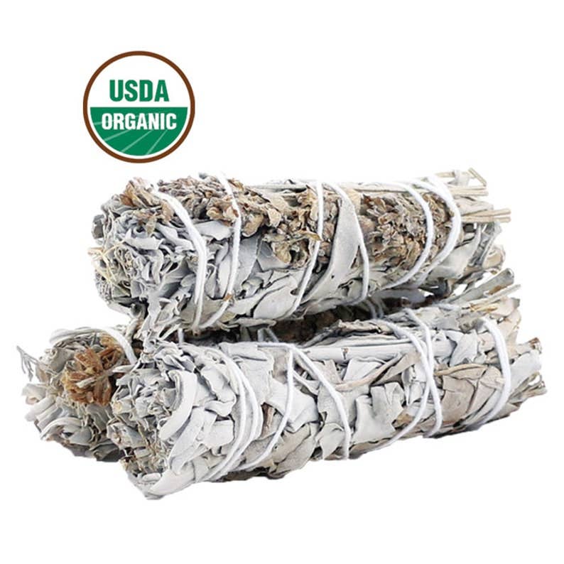 DESIGNS BY DEEKAY INC - Lavender and White Sage Organic Smudge Sticks 4"