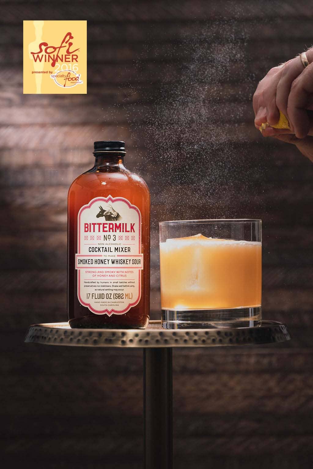 Bittermilk Bottling Co. - Bittermilk No.3 - Smoked Honey Whiskey Sour