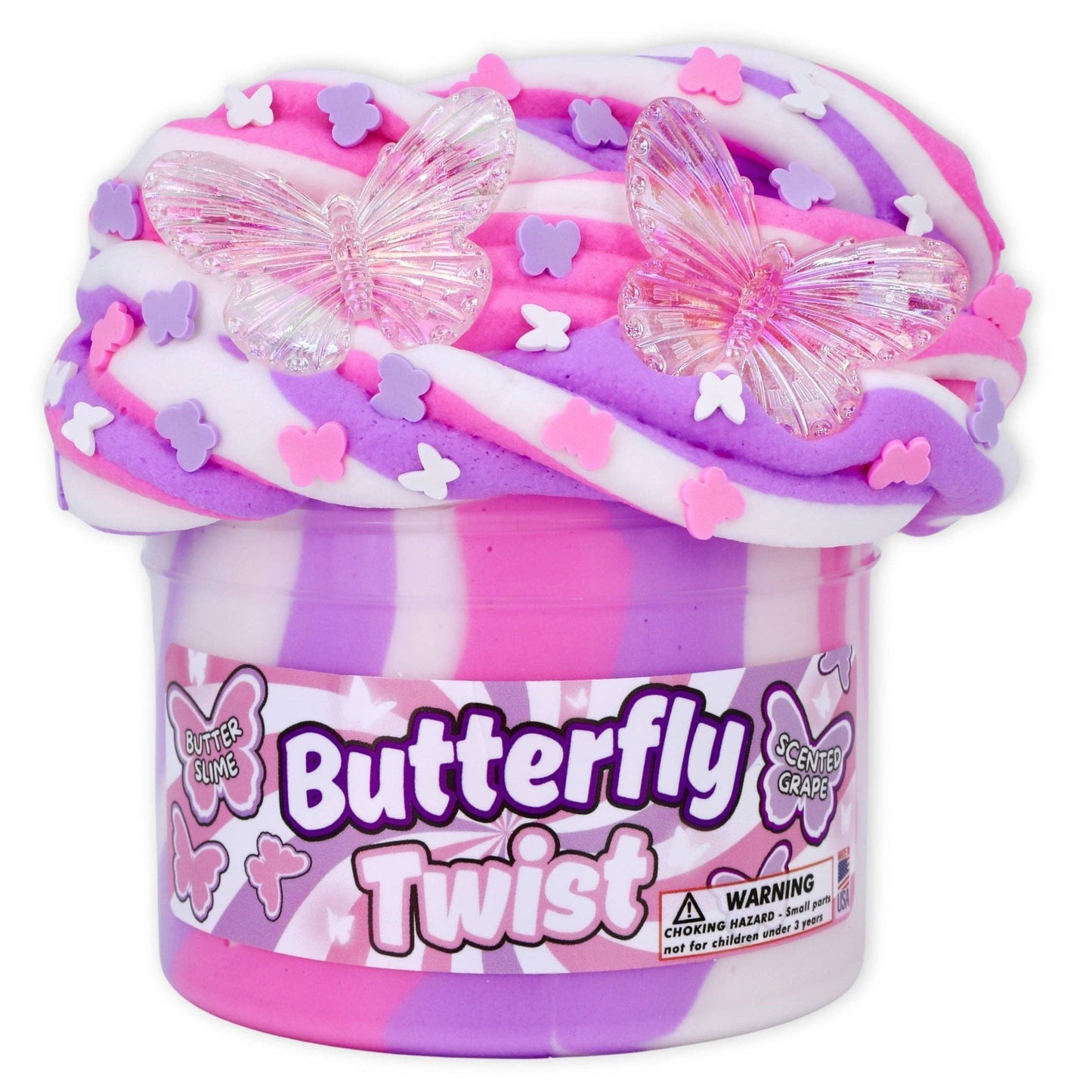 Dope Slimes - Butterfly Twist - Butter Textured Slime