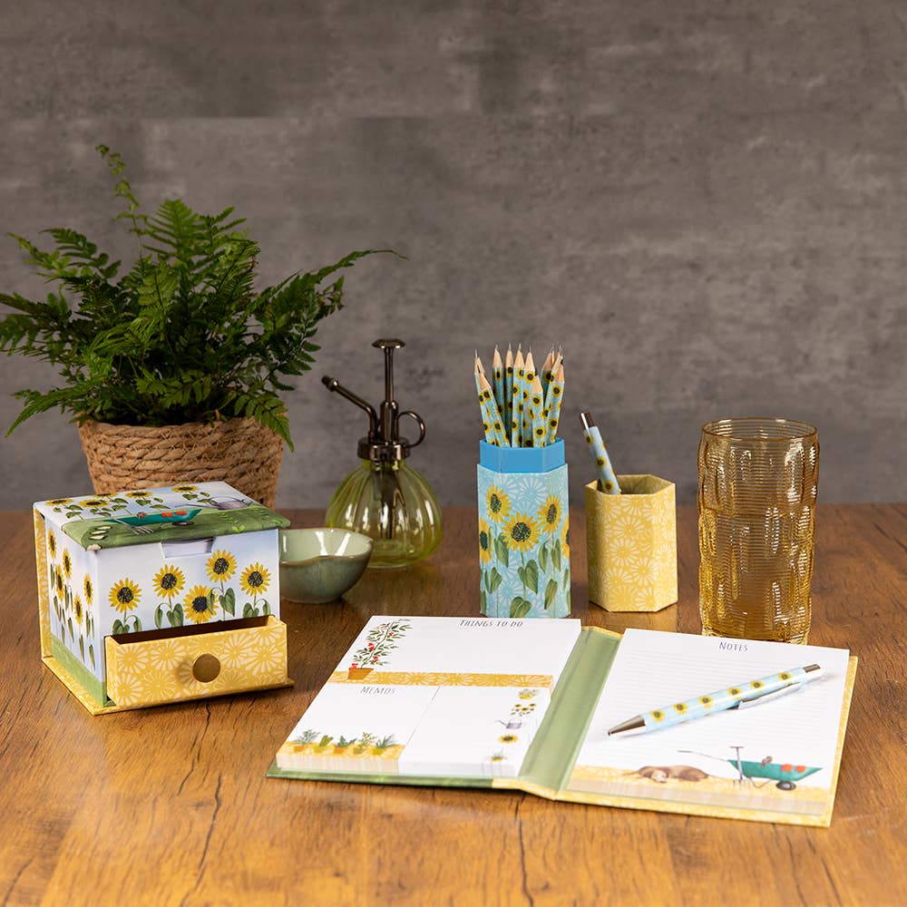 The Gifted Stationery Company - Memo Cube - In the Garden