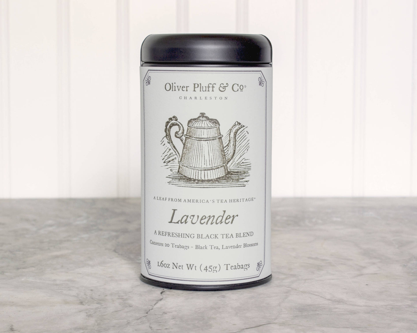 Oliver Pluff & Company - Lavender - 20 Teabags in Signature Tea Tin