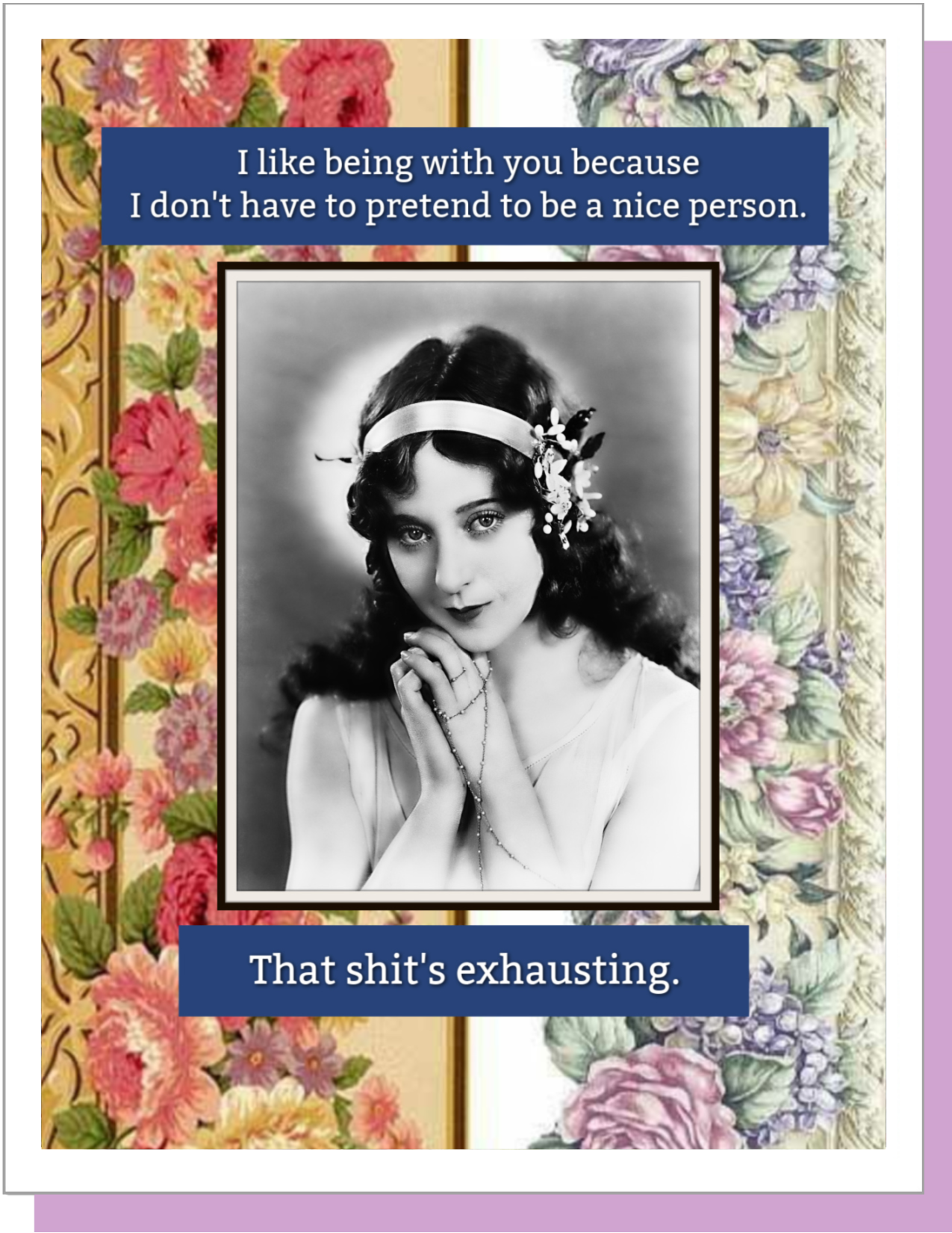 Ümlaut Brooklyn - Nice Person - Card