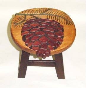 Sea Island Imports, Inc. - Stool, Pinecone