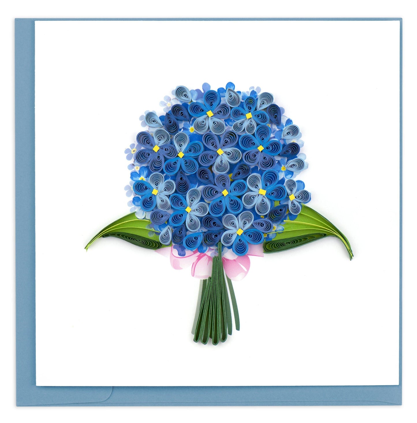 Quilling Card - Hydrangea