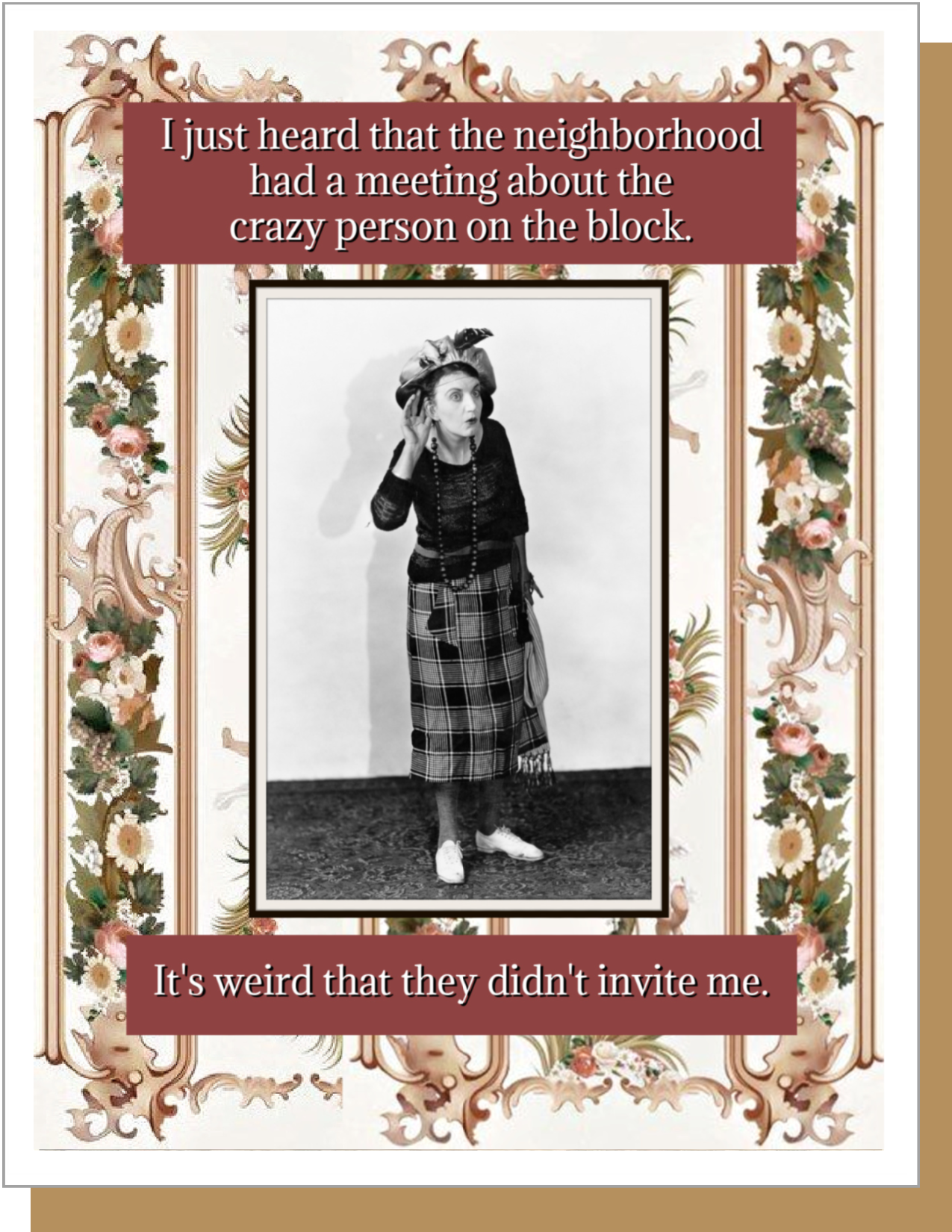 Ümlaut Brooklyn - Crazy Person Card