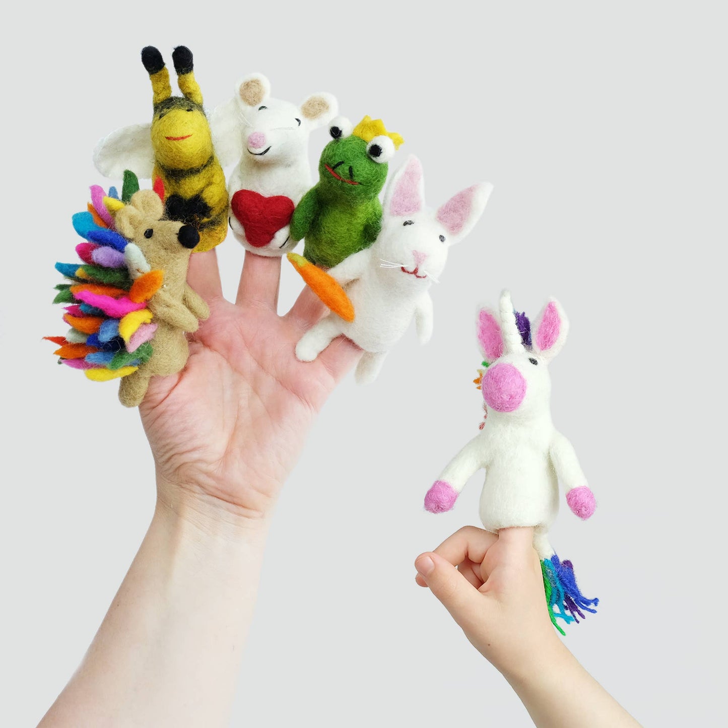 The Winding Road - Felt Finger Puppets - Magic Meadow Set of 6